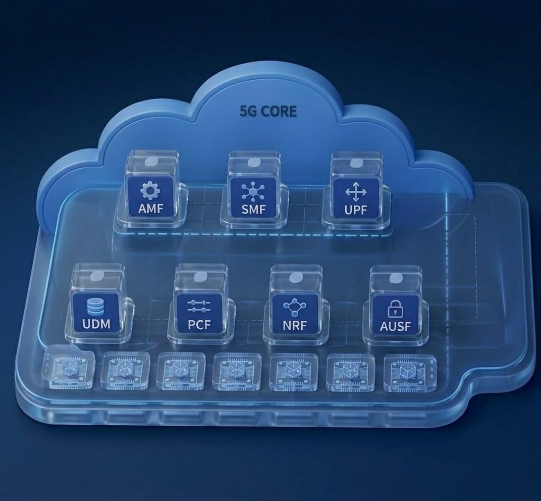 Telecom network diagram